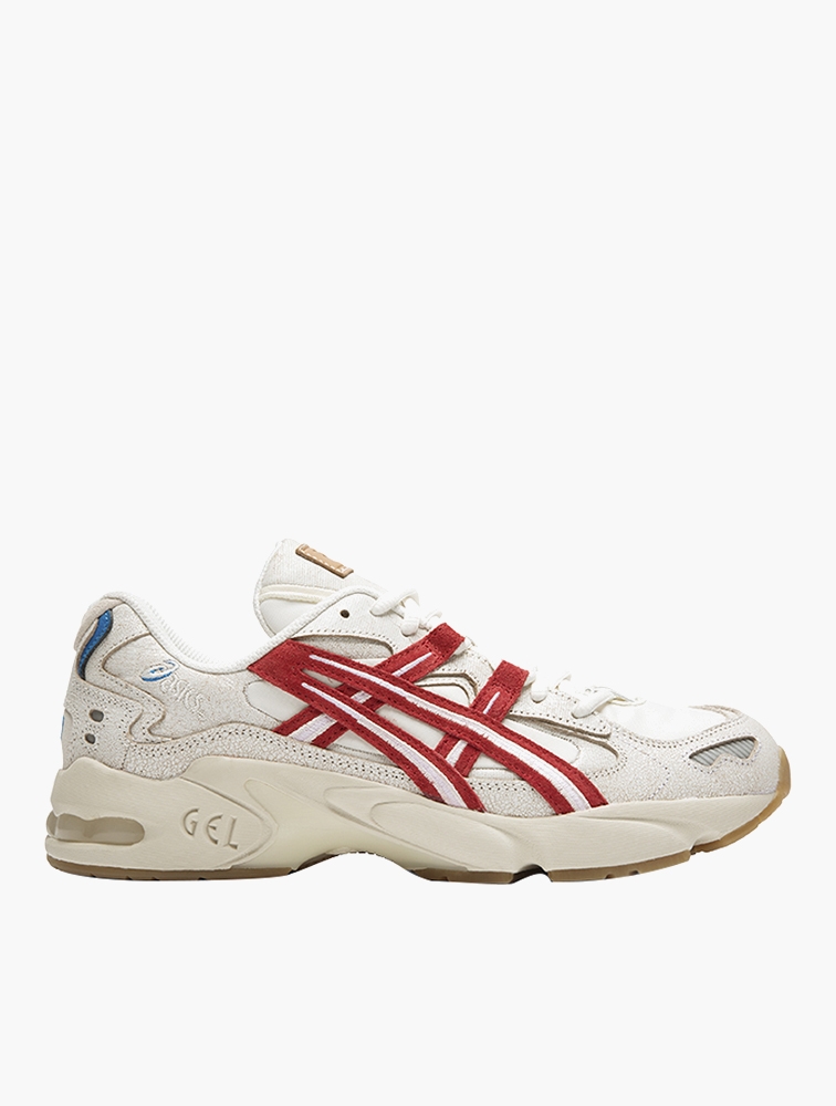 MyRunway Shop Asics Cream Classic Red Gel Kayano 5 OG Running